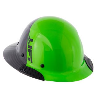 Lift Safety DAX Green Fifty 50 Carbon Fiber Full Brim Hard Hat (Exclusive) - Green/Black
